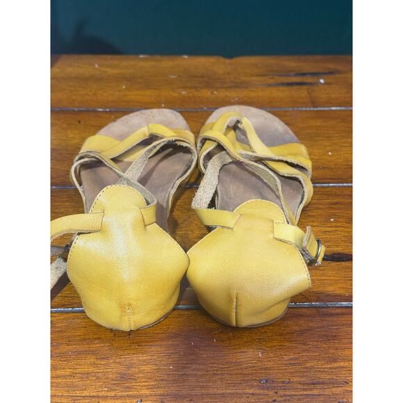 BESSON Chaussures Women’s leather sandals size euro 39 - Picture 6 of 8